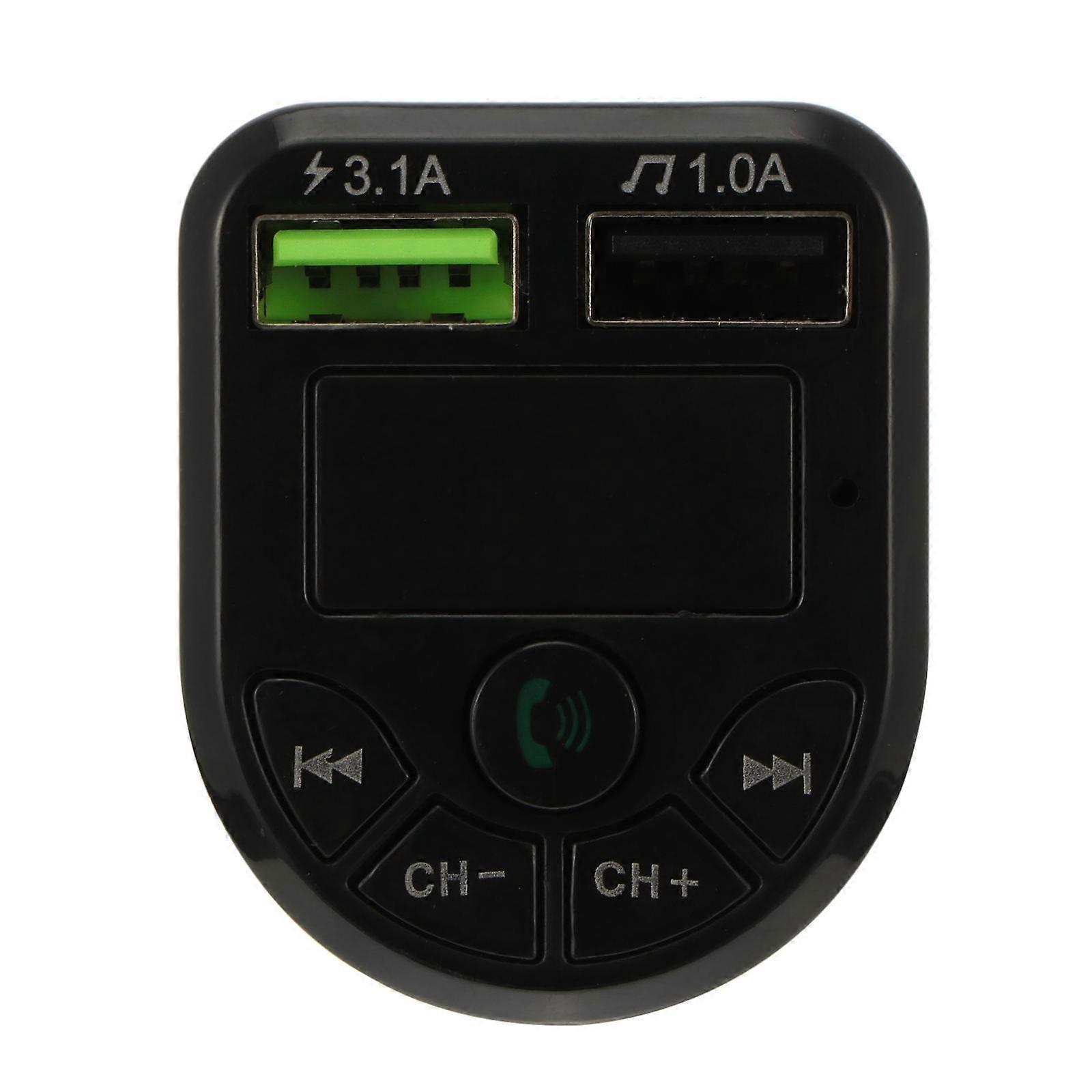 Receiver Mp3 Player Wireless Handsfree Audio Receiver with Dual USB Charger