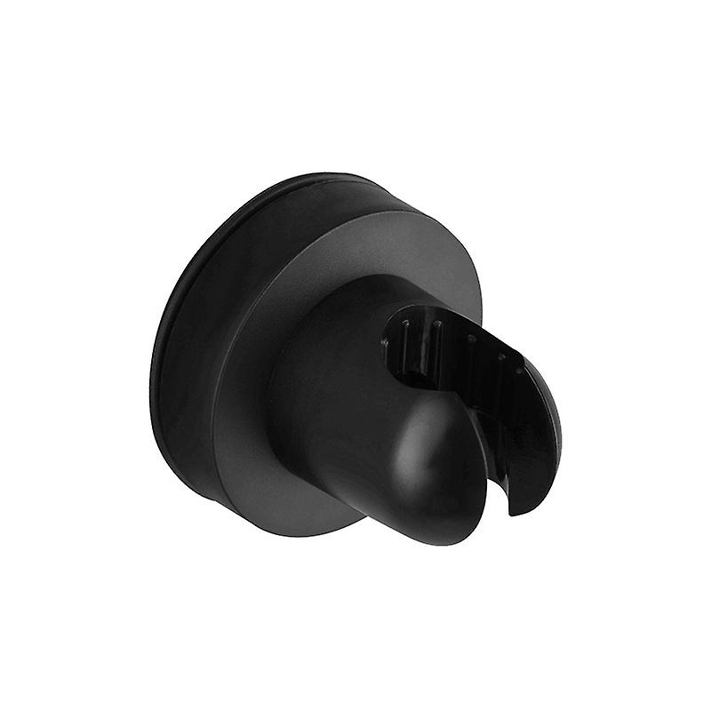 Wall-mounted Shower Head With Suction Cup Black