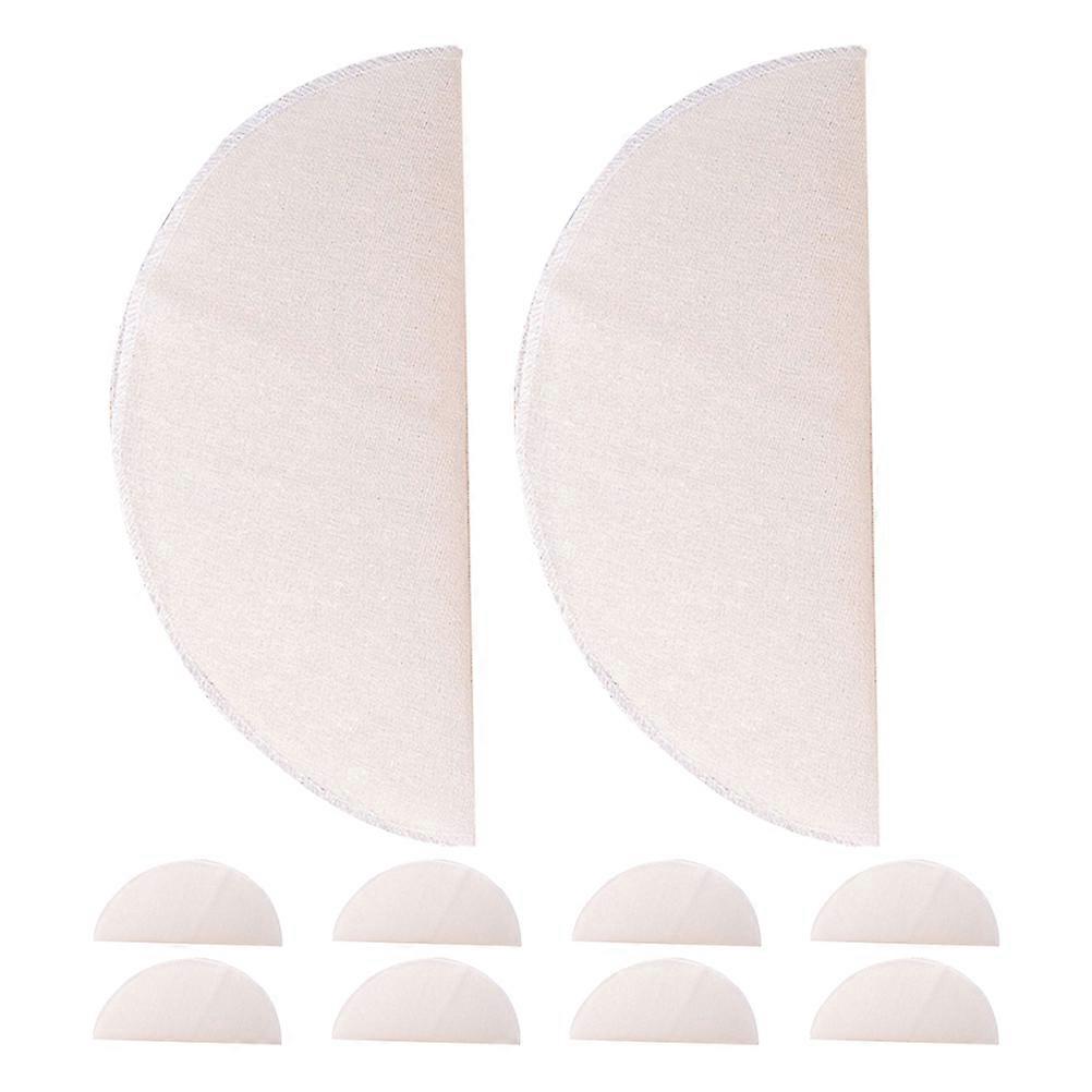 Cotton Steamer Cloths for Multi-Function Use 10Pcs Round Steamer Liners
