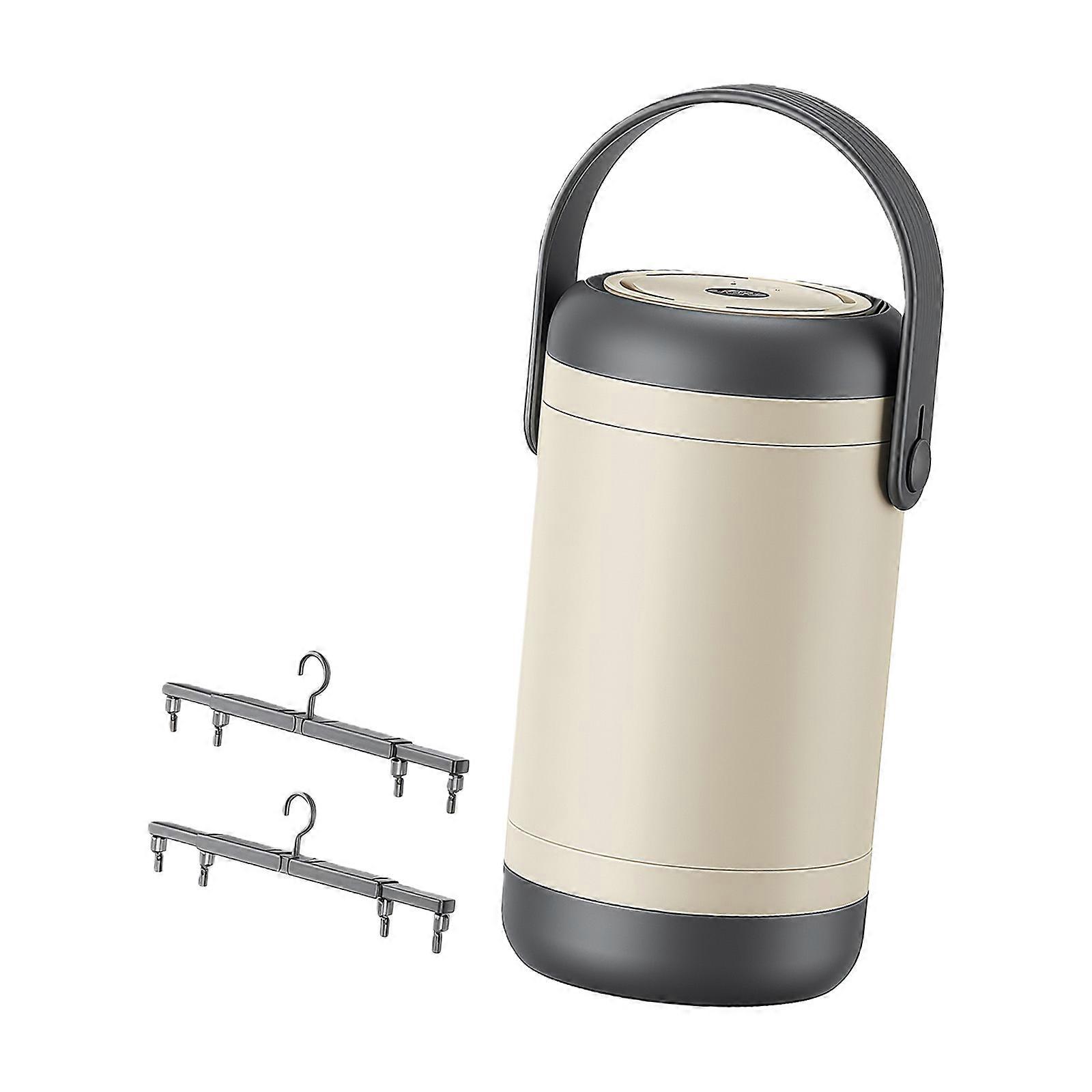 Space Saving Portable Dryer Foldable Hangers Temperature Controls Multi Timer Fabrics Protections For Home Use Multicolor