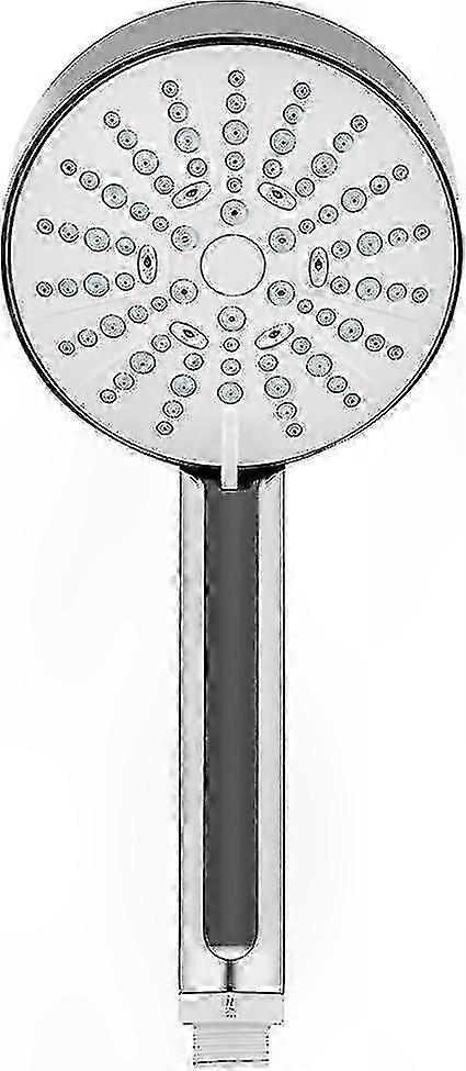 4-Spray Shower Head, 11 Cm Chrome Finish Multi-Function Showerhead