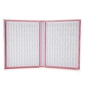 Nail Color Display Book 216 Grids Nail Gel Color Card Large Capacity Glue Organizer
