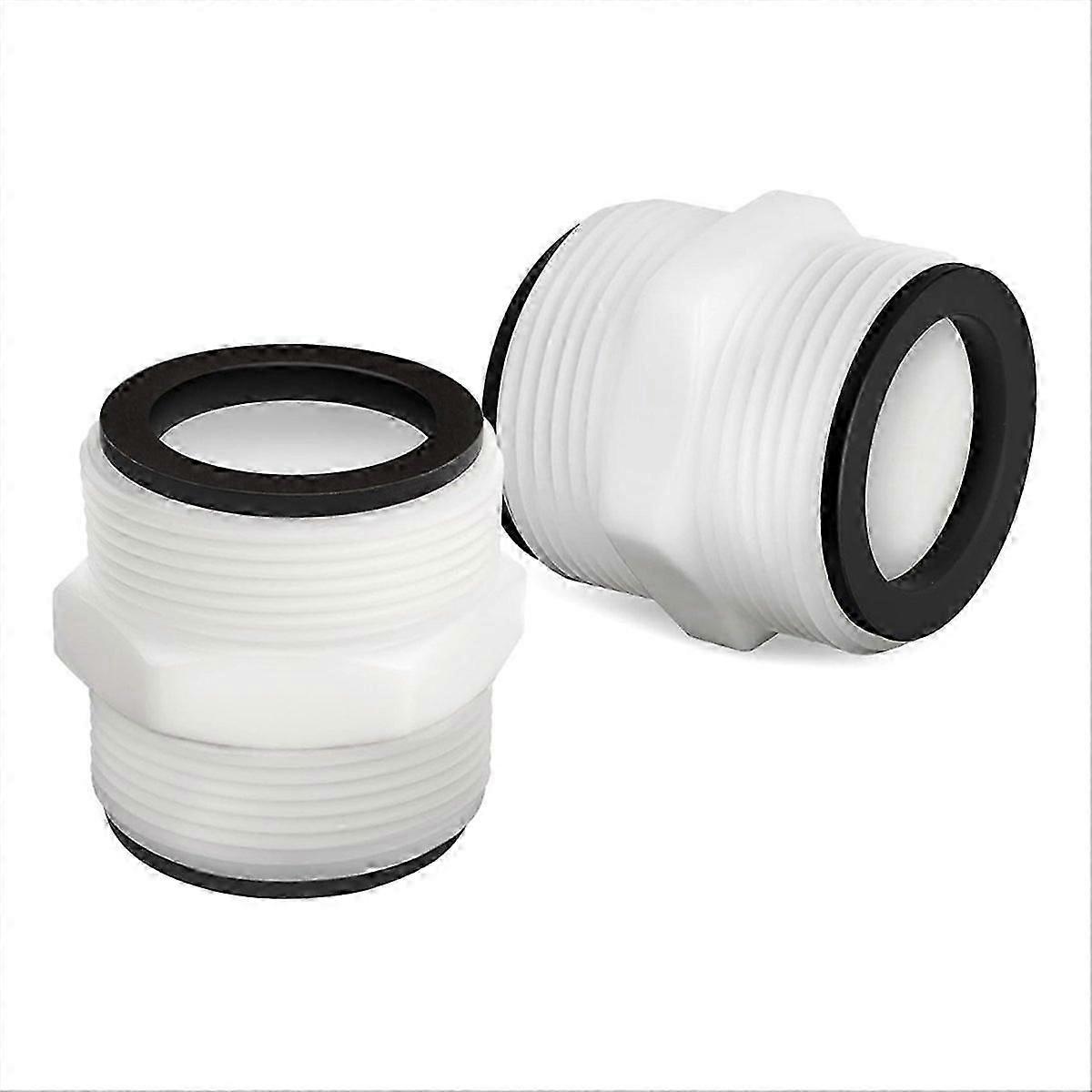 2 Pack Pool Hose Adapter 1.5 Inch for