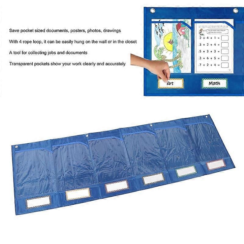 6 Class for Chart Pocket Demonstrations Classroom Pockets Drawing Storage