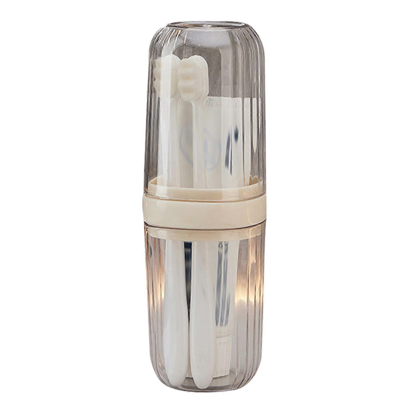 Travel Toothpaste Case for Toothbrush Compact Lightweight Storage Box for Different Toothbrush Size