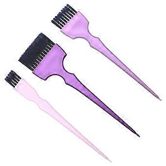 1 Set of Hair Dyeing Brushes Hair Coloring Brushes Dyeing Applicator Hair Dye Tool (Size S M L)