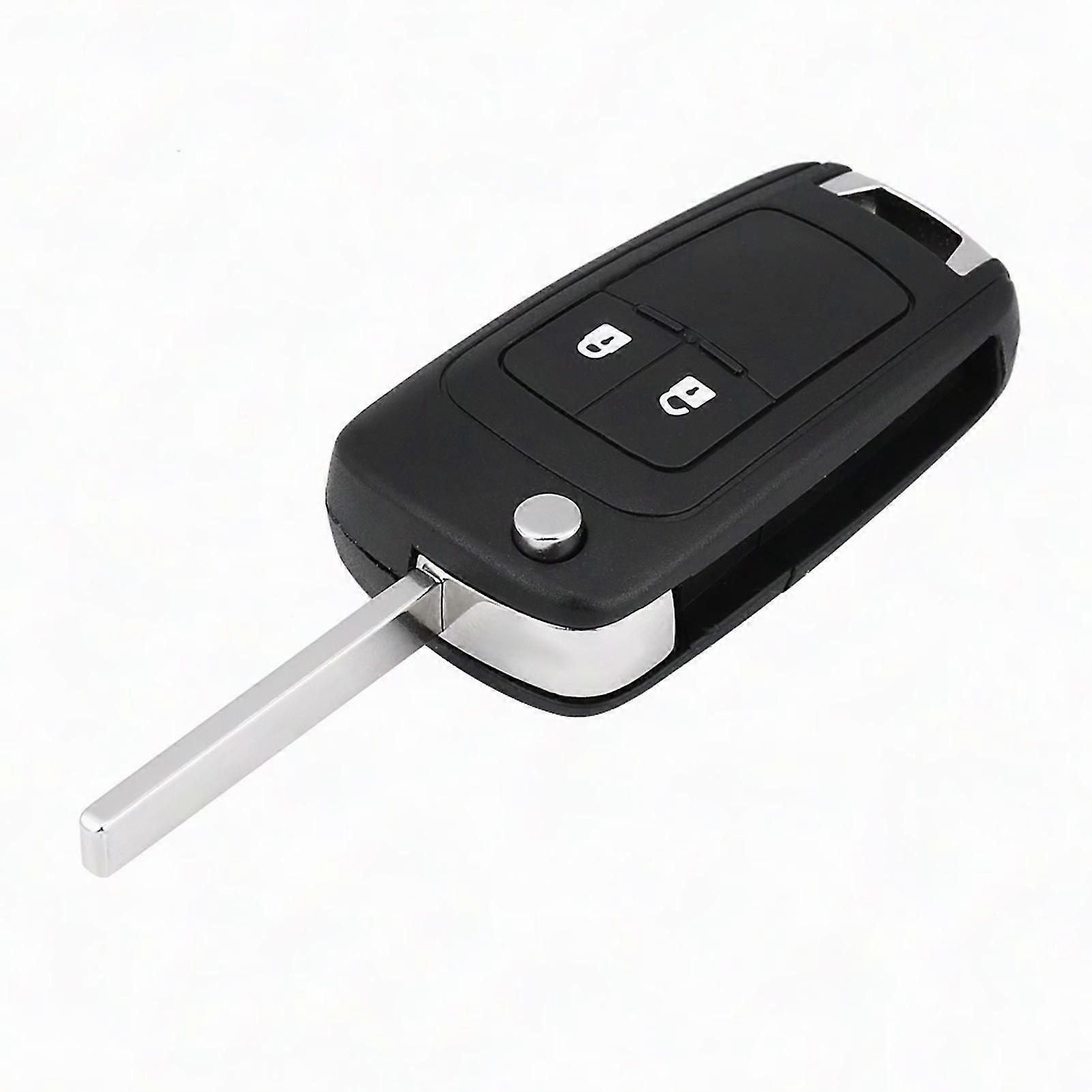 2-Button Flip Car Key Fob with Smart Remote Control Functionality