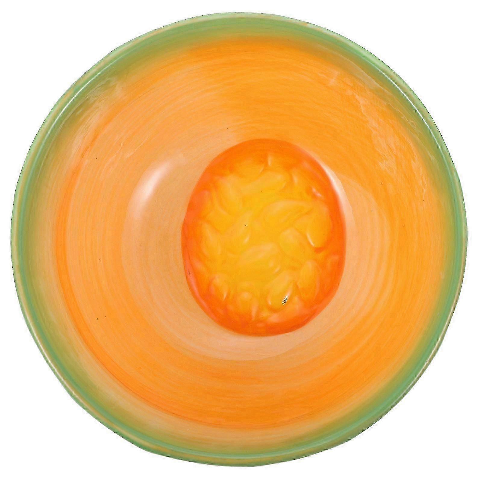 Fruit Shape Ceramic Bowl, Children's Kitchen Supply, 1 Pack