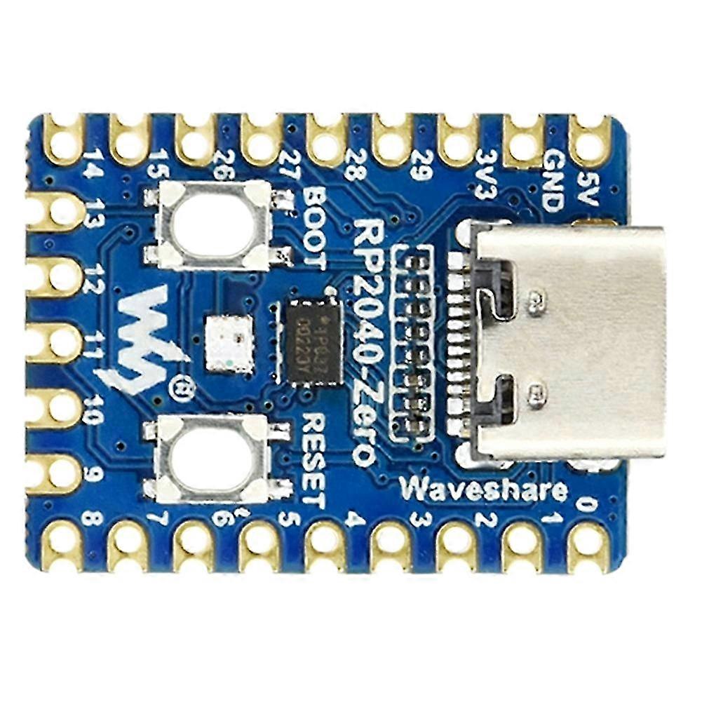 RP2040-Zero Microcontroller Board Dual Core Processor for Raspberry Pi Zero, No Soldering Required