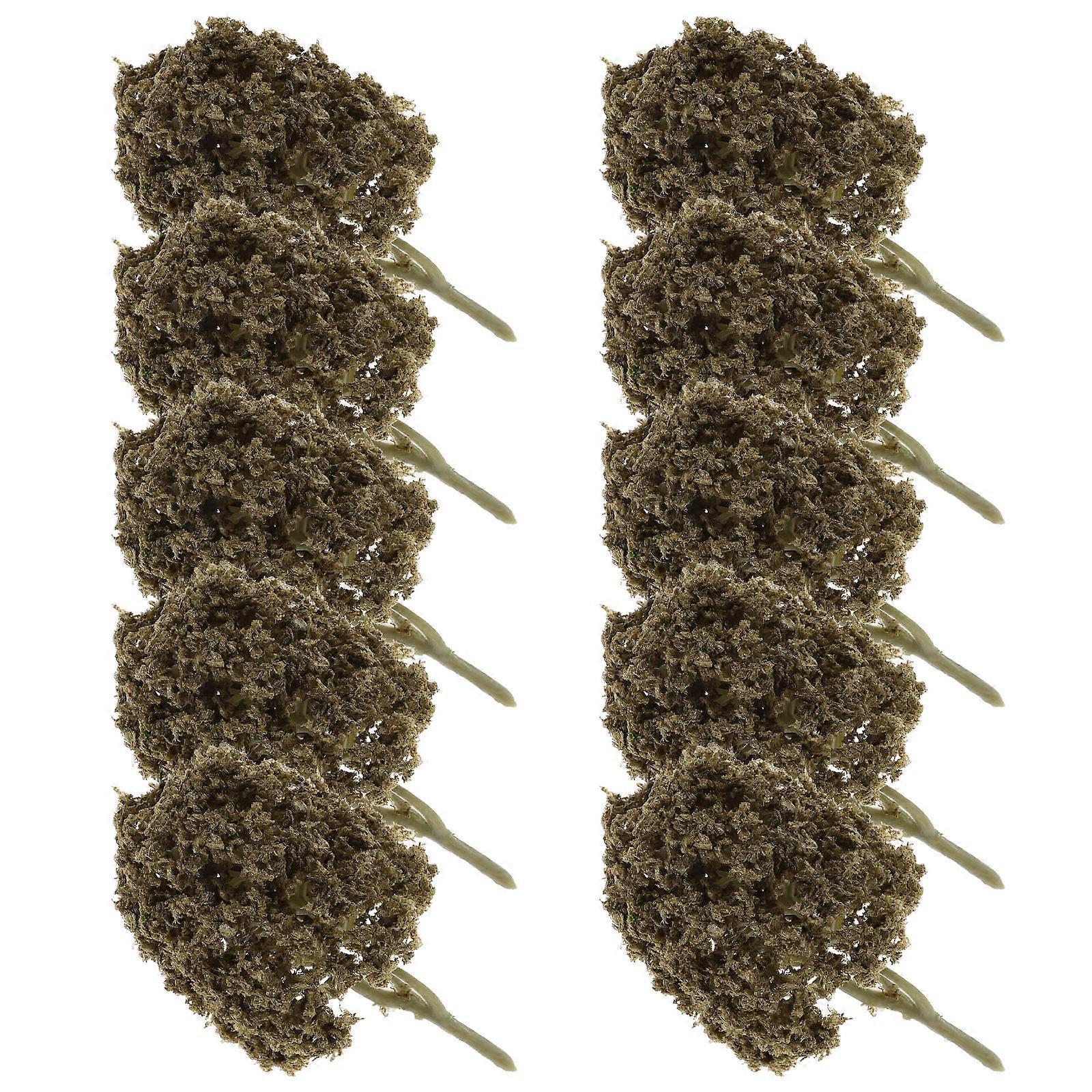 20Pcs Artificial Micro Landscape Trees for DIY Sand Table Craft Scenes
