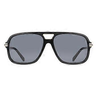 Marc Jacobs MARC 415/S 2M2/IR täyskehyksinen musta miesten pilottiaurinkolasit UV3 alkuperäiset