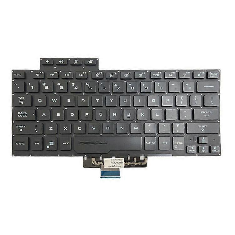 Phone Part compatible with USUS version laptop backlit keyboard is compatible with6037B0207101