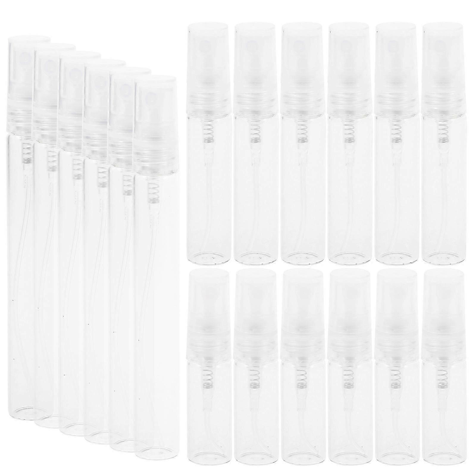 Transparent Perfume Spray Bottles for Storage Use 18Pcs Sub Bottle Set