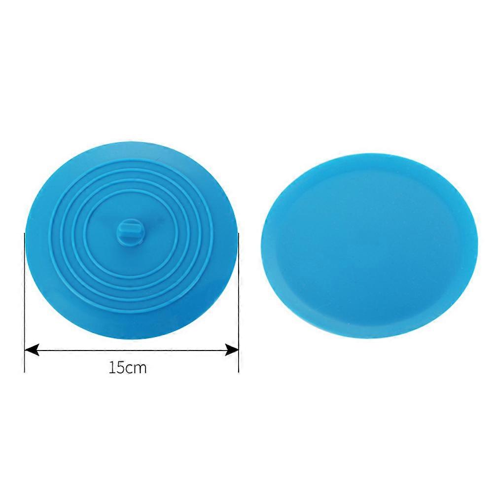 Drainage Plug Silicone Basin Plug Insect Proof Laundry Use 2Pcs