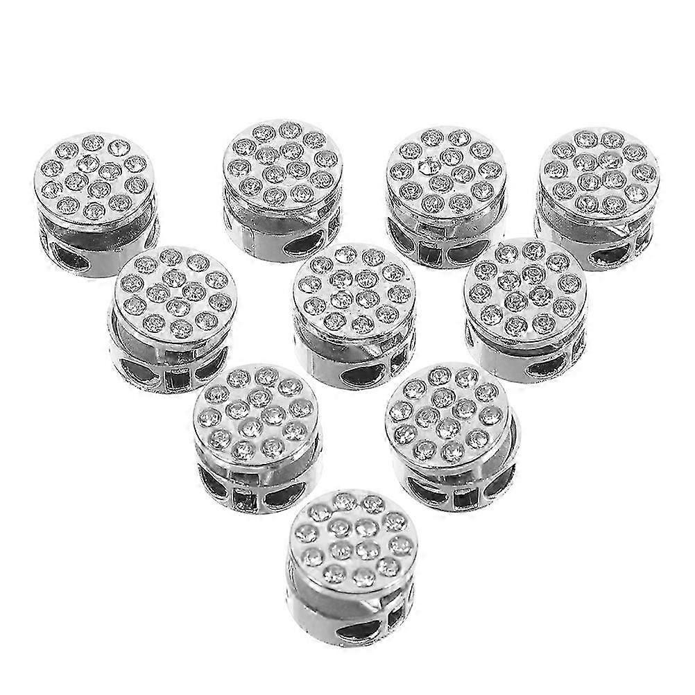 Adjustable Metal Double Hole Cord Locks, String Fasteners for Drawstrings, 24Pcs