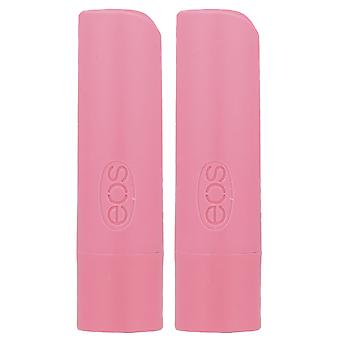 EOS, 100% Natural Organic Lip Balm, Strawberry Sorbet, 2 Pack, 0.14 oz (4 g) Each, 3-Pack