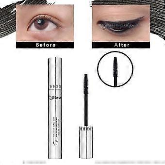 QIBEST Black Mascara Eyelashes MascaraWaterproof Curling Lengthening Mascara Plastic Eyelash Curler Comestics Beauty Make-up