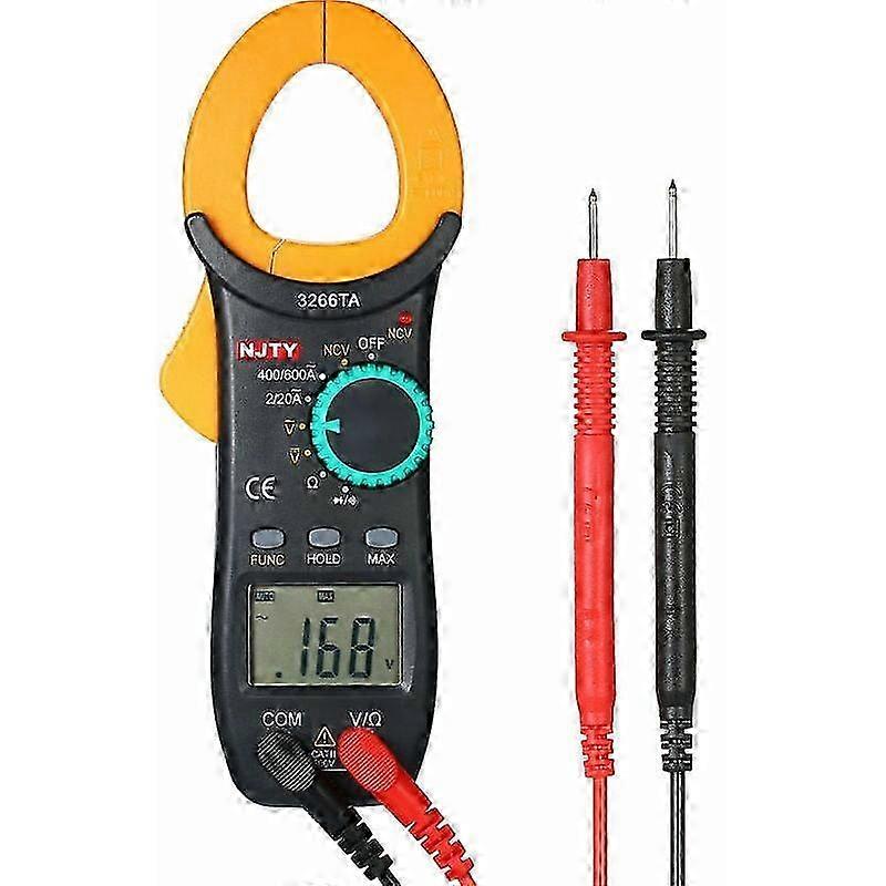 Digital Clamp Meter Tester, Auto Range, 2000 Counts