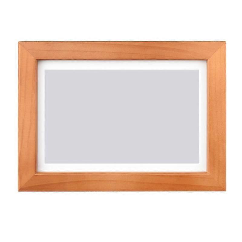 WAVESHARE Full-Color E-Paper Display with Solid Wood Frame