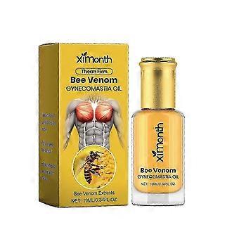 Huile tonique pour le torse masculin 10 ml. Formule de massage non irritante pour raffermir et définir les muscles.