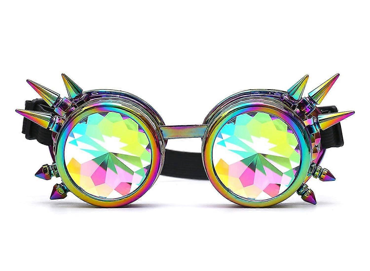 Kaleidoskop brýle - Rainbow Rave Prism Diffraction