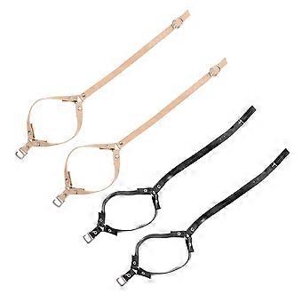 Triangle Bundle Shoelace High Heels Shoe Strap for 4Pairs Assorted Colors