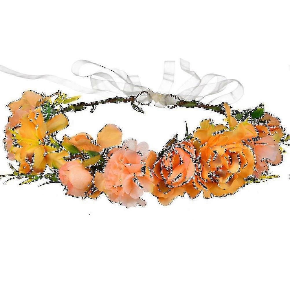 flor guirnalda tocado de boda