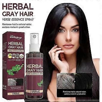 herbal black hair liquid Polygonum multiflorum herbal essence moisturizes and cares for natural black hair, smooth and shiny