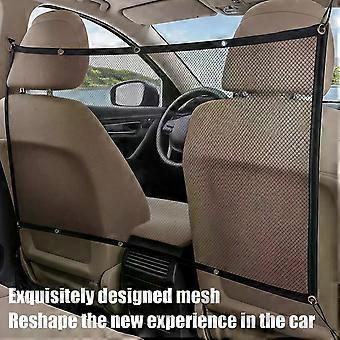 Dog Car Barrier Pet Car Divider Net Pet Restraint Net Vehicle Safety Backseat Divider Used for SUV Car Truck