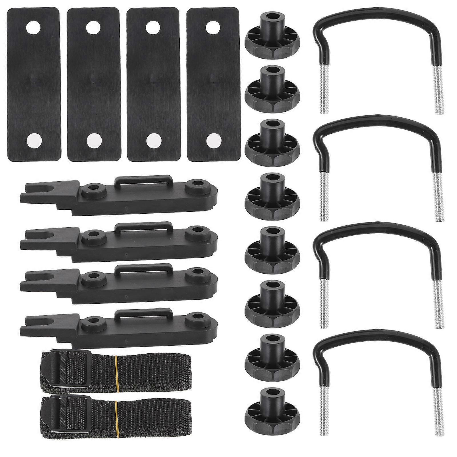 1 Set Roof Rack Mounting Bracket U Bracket Cargo Carrier Rack Bolt Accessory