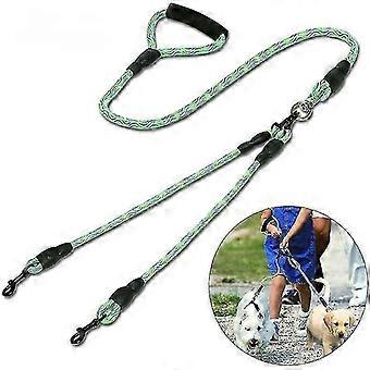 Dual Dog Leash Comfortable Padded Handle Durable Strong Fashionable