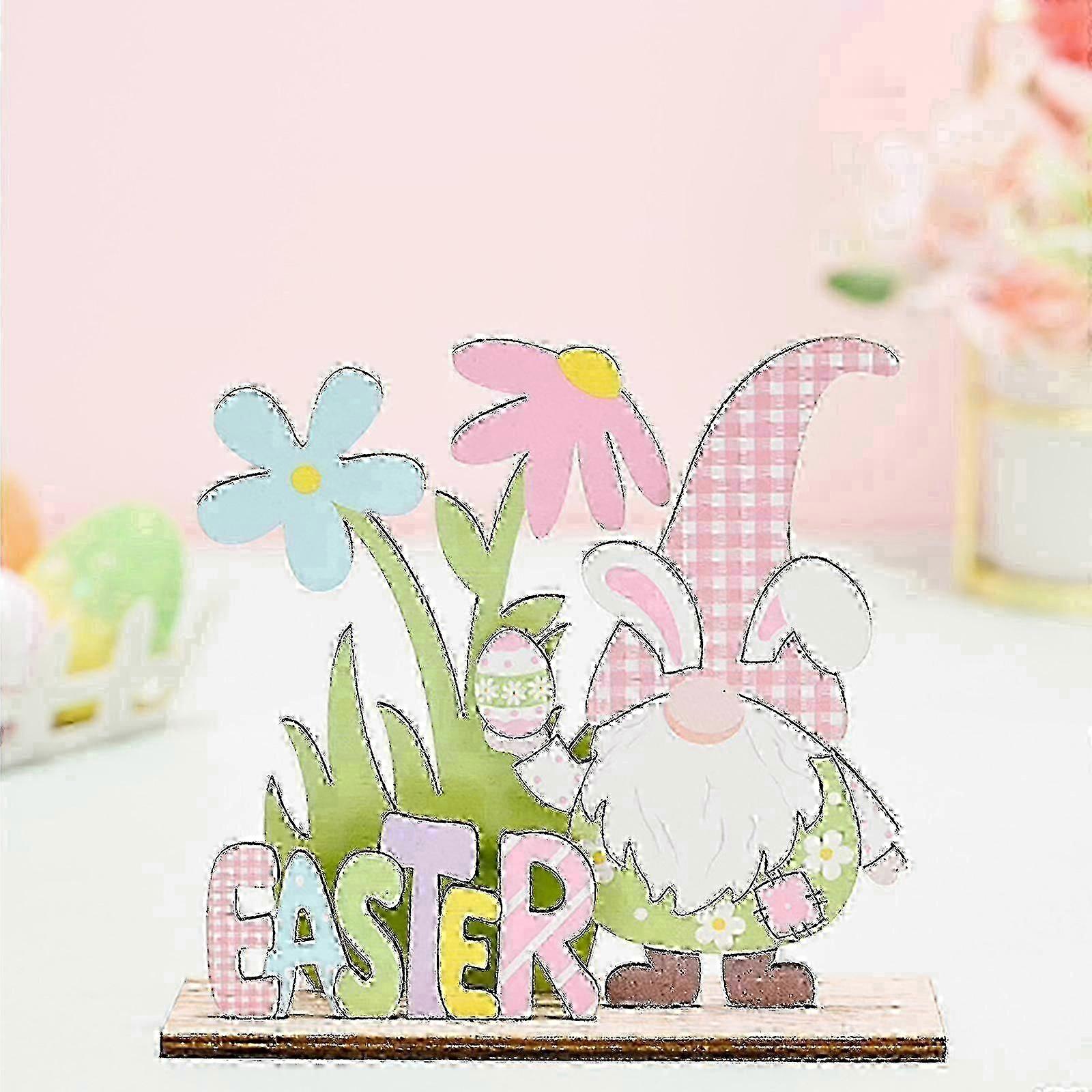 2022 Easter Decorations Easter Wood Printing Decorations Easter Layout ping
