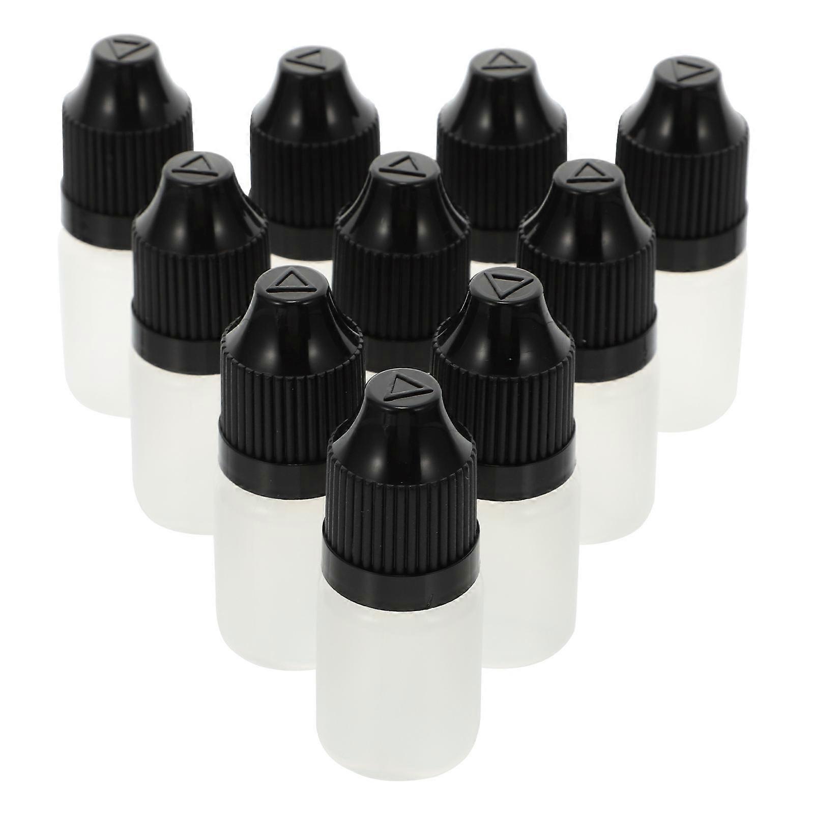 20pcs 5ml Eye Liquid Empty Dropper Bottles Plastic Squeezable Dropper Bottles