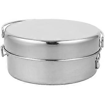 1 Set Of Camping Pot Pan Set Stainless Steel Camping Cookware Camping Cooking Utensils
