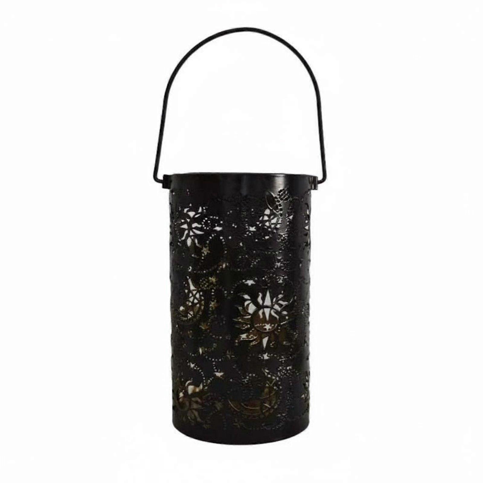 Sun Moon Star Pattern Pattern Light Light Waterproof Solar Powered Hanging