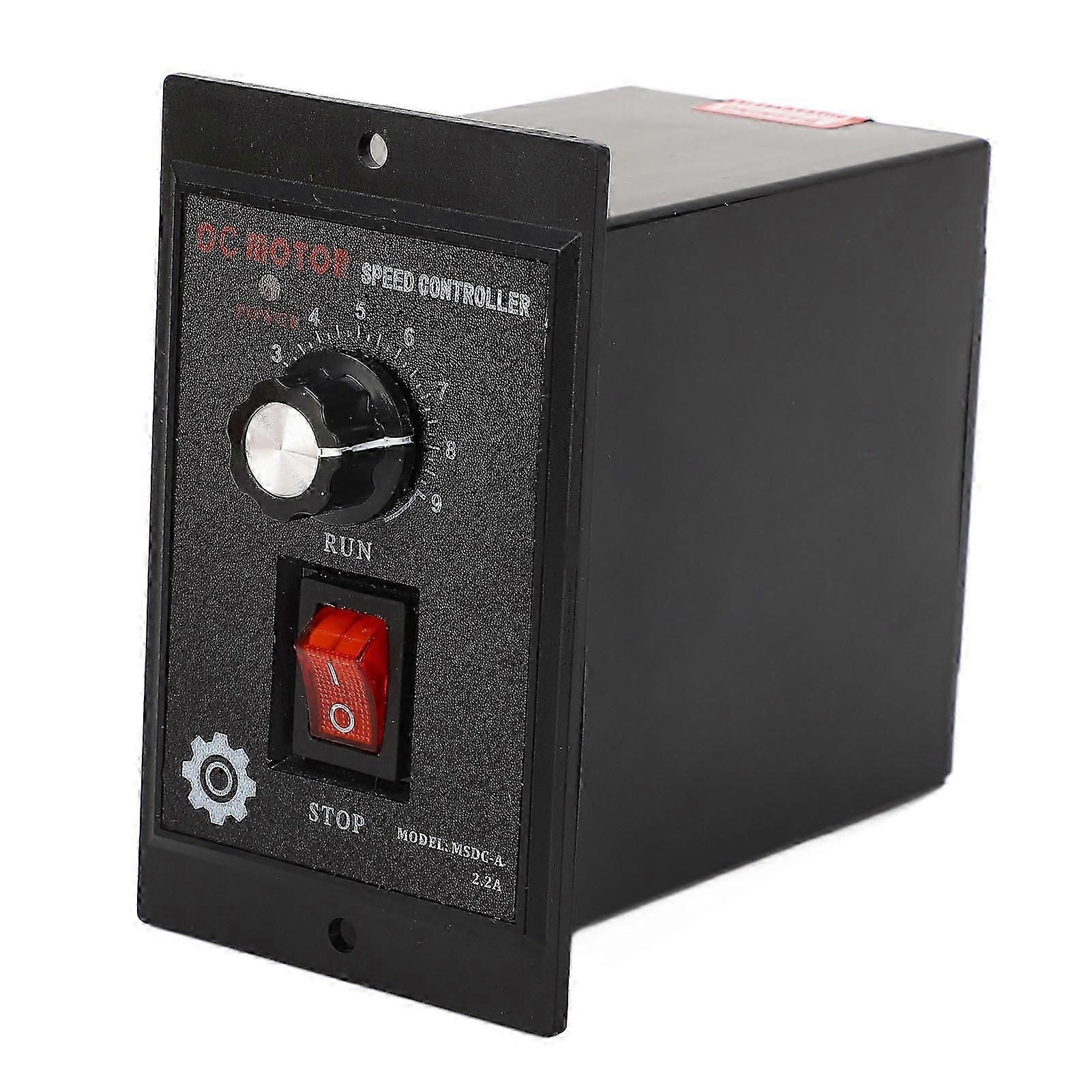 110VAC Input Direct Current Motor Speed Regulator Forward Reverse Controller for 90VDC Motor Speed Adjustment