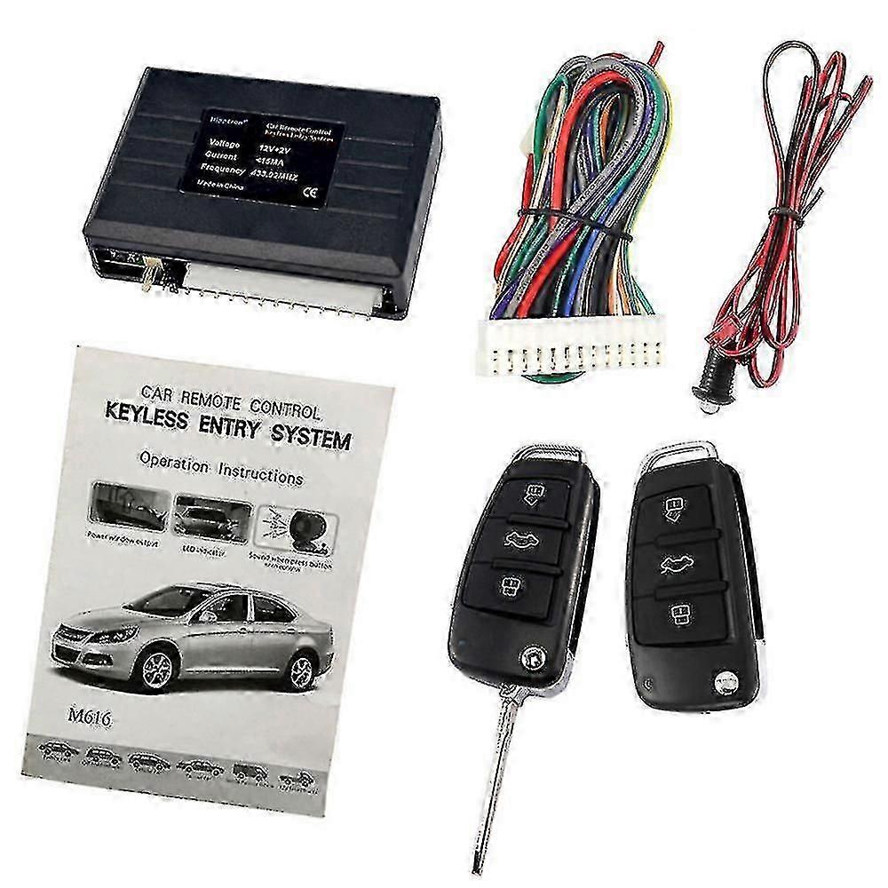 Universal Car Central Locking With Keyless Entry Locking For