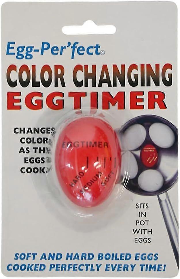 Color Changing Egg Timer for Soft, Medium and Hard Boiled Eggs, Reusable