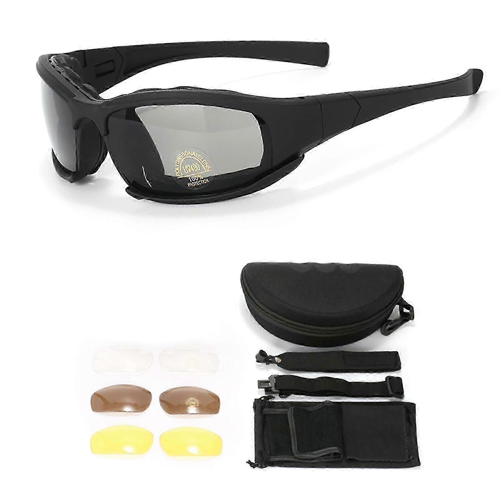 UV400 Polarized Windproof Adventure Goggles