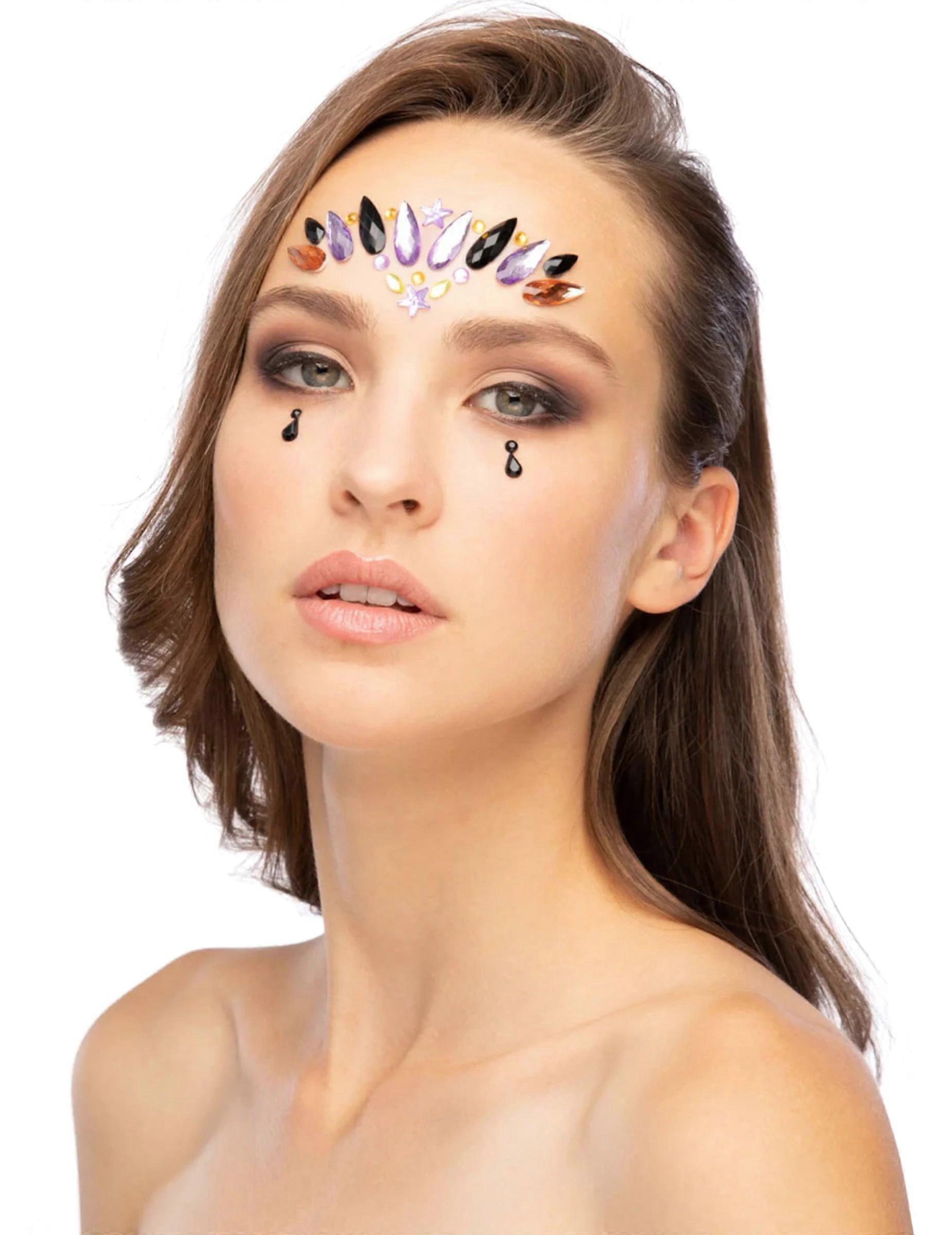 Evil Queen Face Adhesive Rhinestones