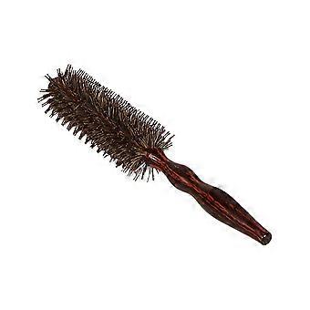 Peigne à friser avec manche en bois pour coiffure