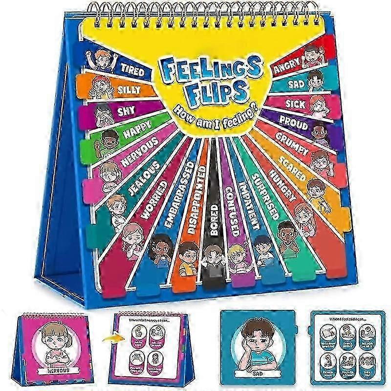 Emotion Flip Book For Children