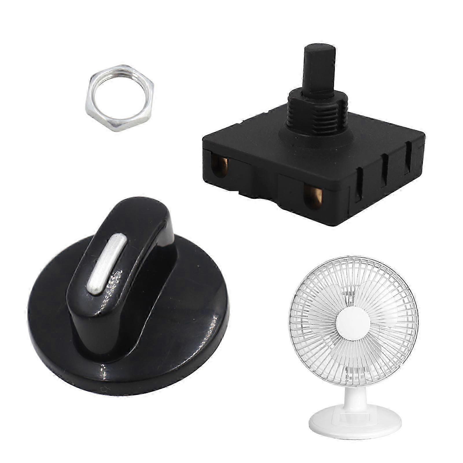 Universal 3-Speed Fan Heater Switch