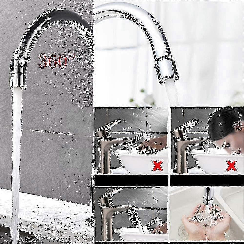 Aerator compatible with Tap M22 M24 Thread 360 Degree Rotatable Water Saving
