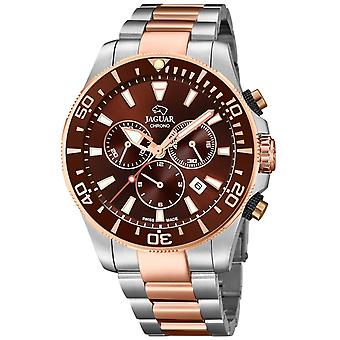 Relógio masculino analógico quartzo da Jaguar com pulseira de aço inoxidável J868/1