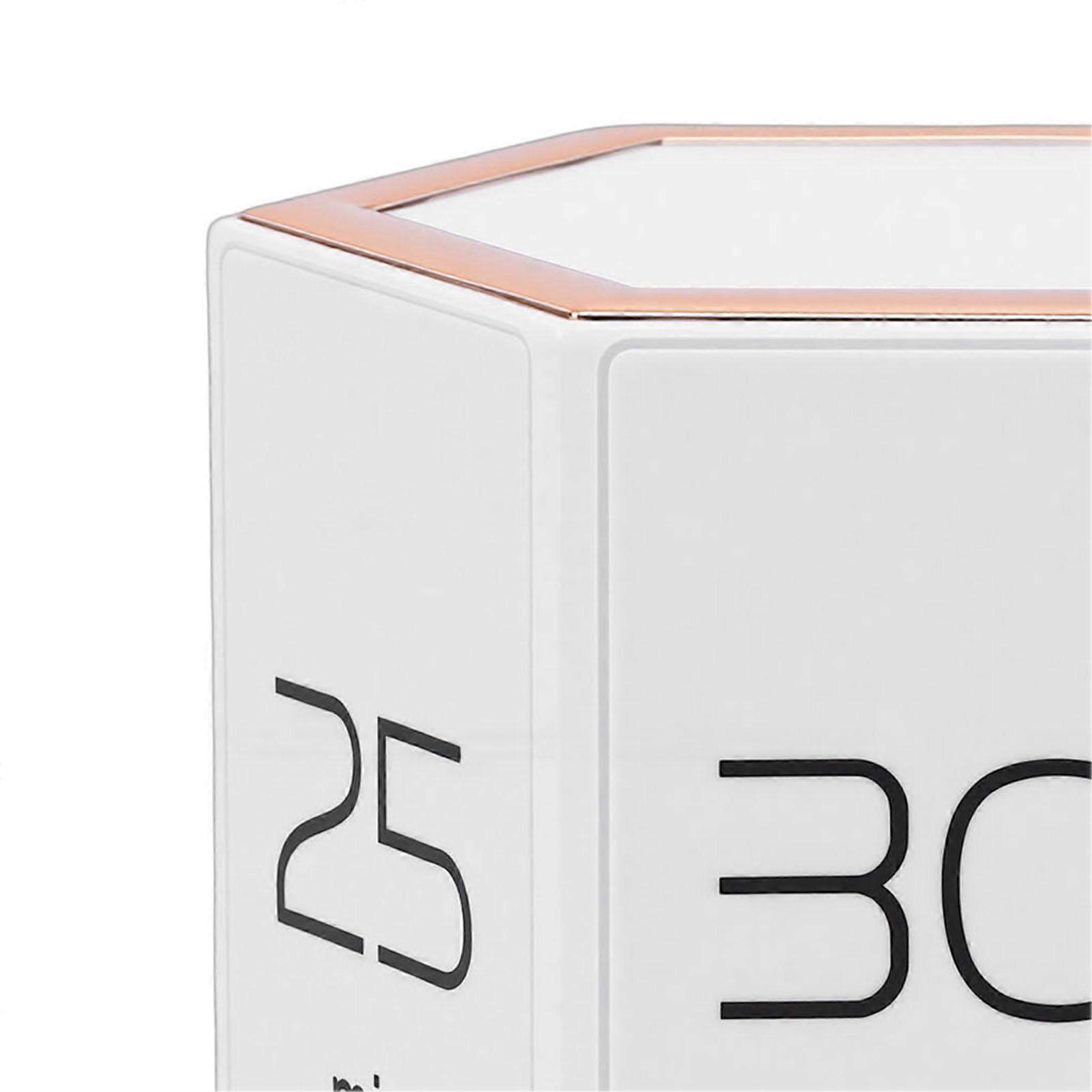 Pomodoro Timer Cube Hexagon Productivity Timer 1 5 10 25 30 60min Custom Countdown for Task Work Study White