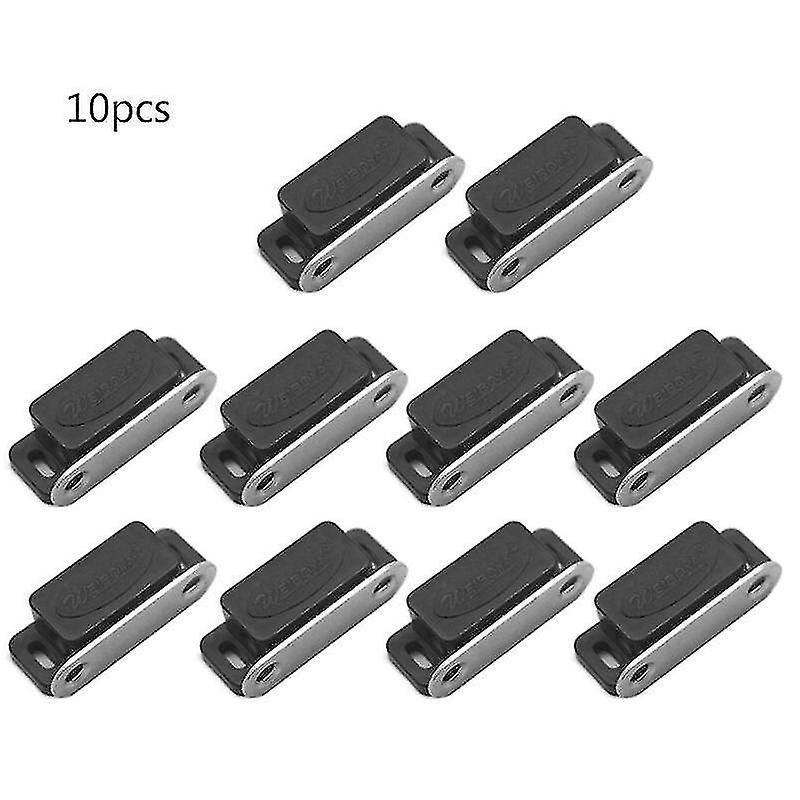 10pcs Mini Plastic Cabinet Magnetic Catch Lock Latch Door Shutter Home Furniture N58a