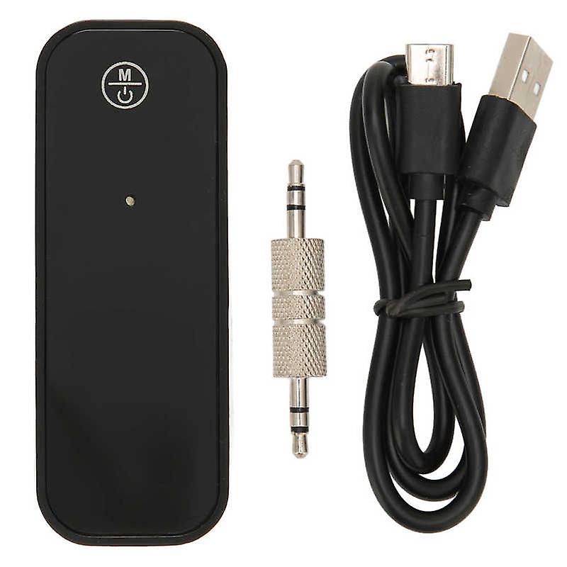 Bluetooth 5.1 Sound Receiver Transmitter 3.5mm Plug 2 In 1 Noise Reduction Low Latency 10hz-20khz Portable Bluetooth Car Adapter
