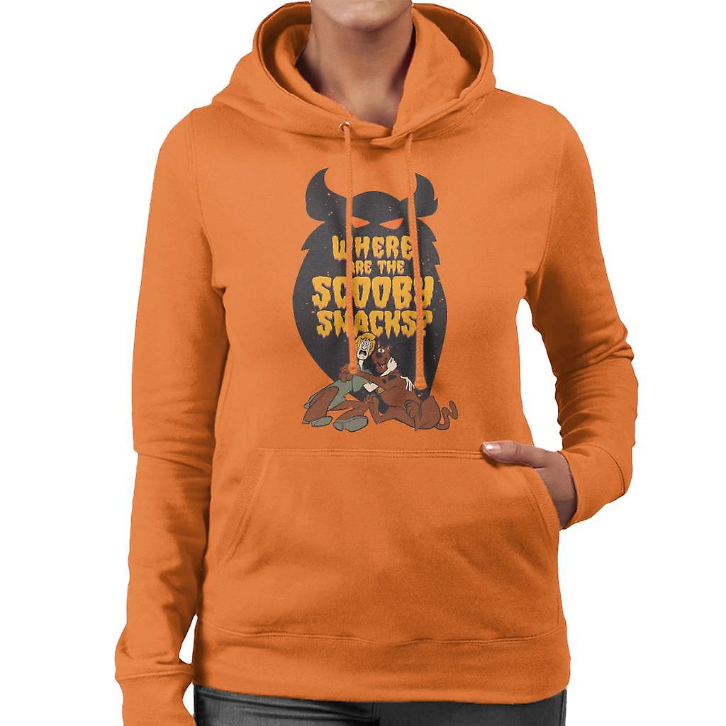 Scooby Doo Halloween Where Are The Scooby Snacks Women's Hooded Sweatshirt