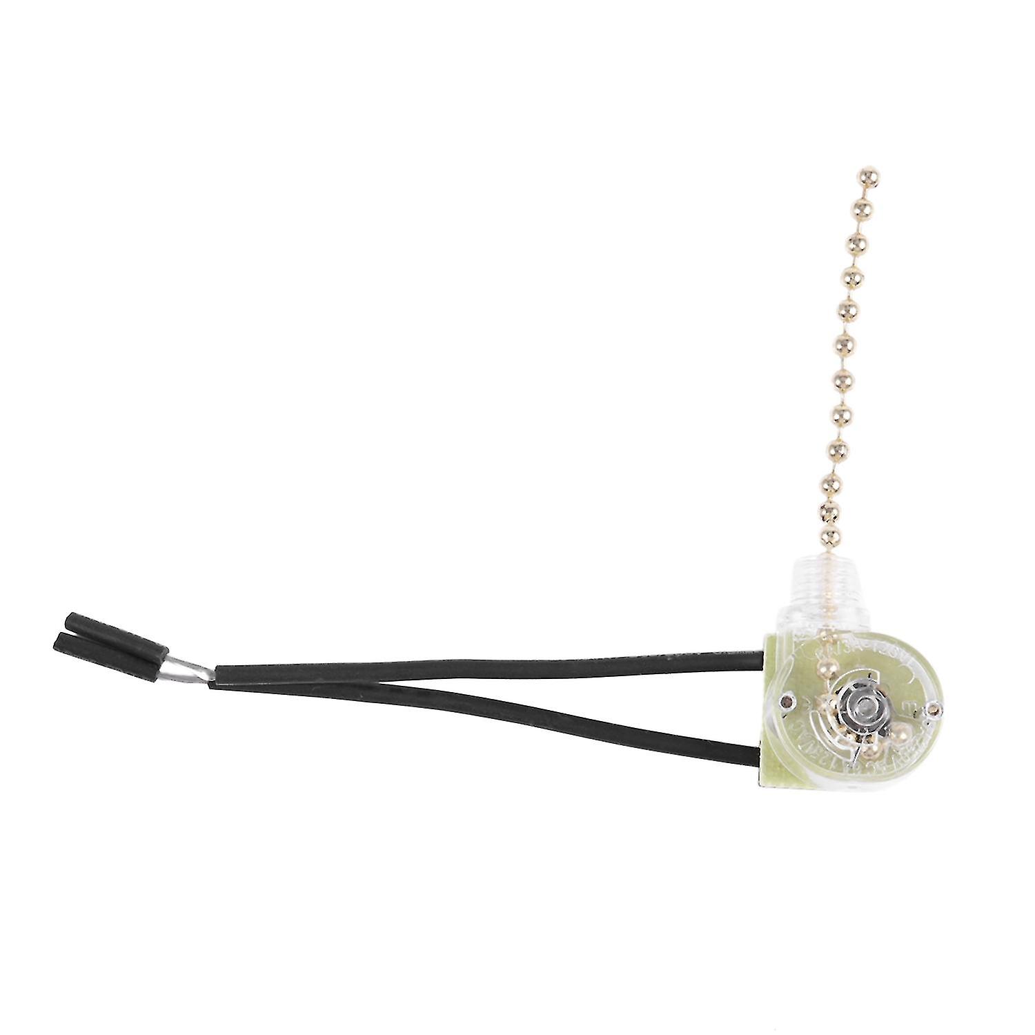 Lighting Ceiling Fan Light Switch W Pull Chain 3a 250vac 6a 125vac